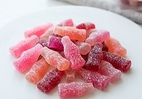 Bonbons Bouteilles Roses Sans Sucres 50g