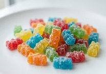 Bonbons Oursons Acidulés Sans Sucres 50g